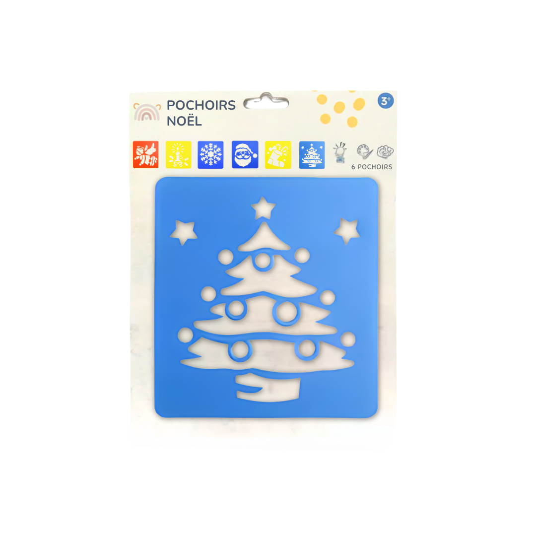 Pochoirs Noël P'tits Explorateurs