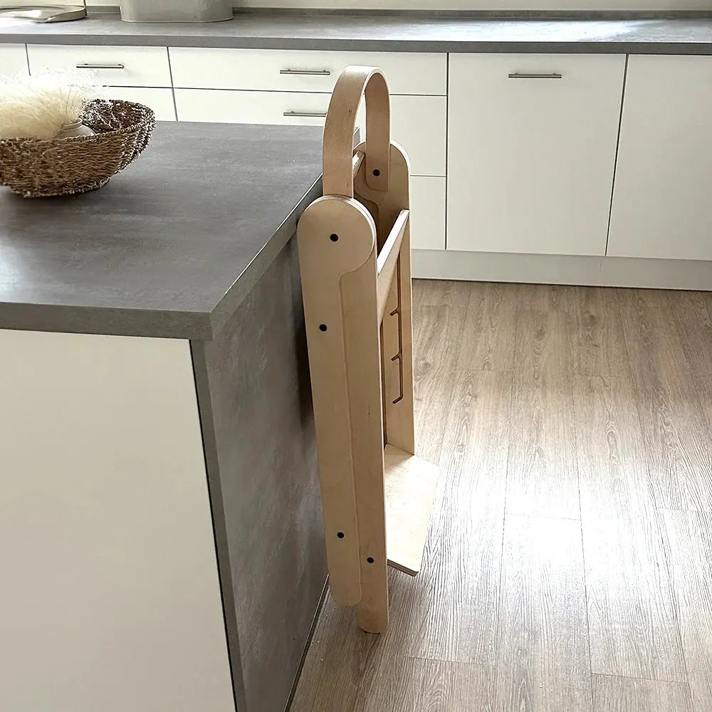 Tour d'Apprentissage Montessori Pliable | Naturelle | Certifiée FSC & CE Jeux Montessori 2 ans MagicArtClub