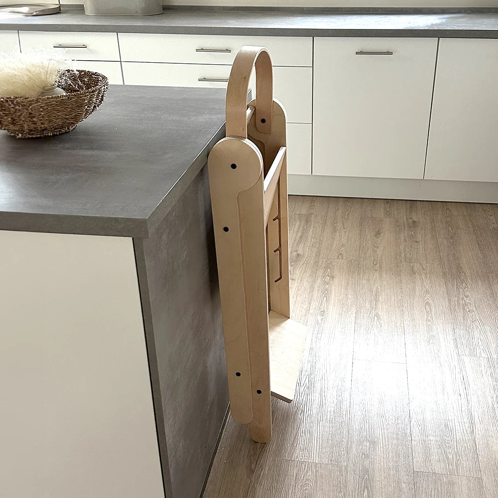 Tour d'Apprentissage Montessori Pliable | Naturelle | Certifiée FSC & CE MagicArtClub