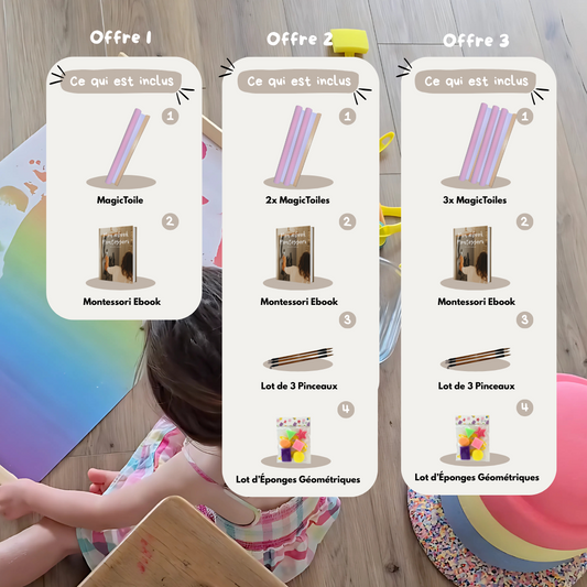 La MagicToile Colorée P'tits Explorateurs