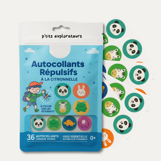 Stickers Anti-Moustiques P'tits Explorateurs