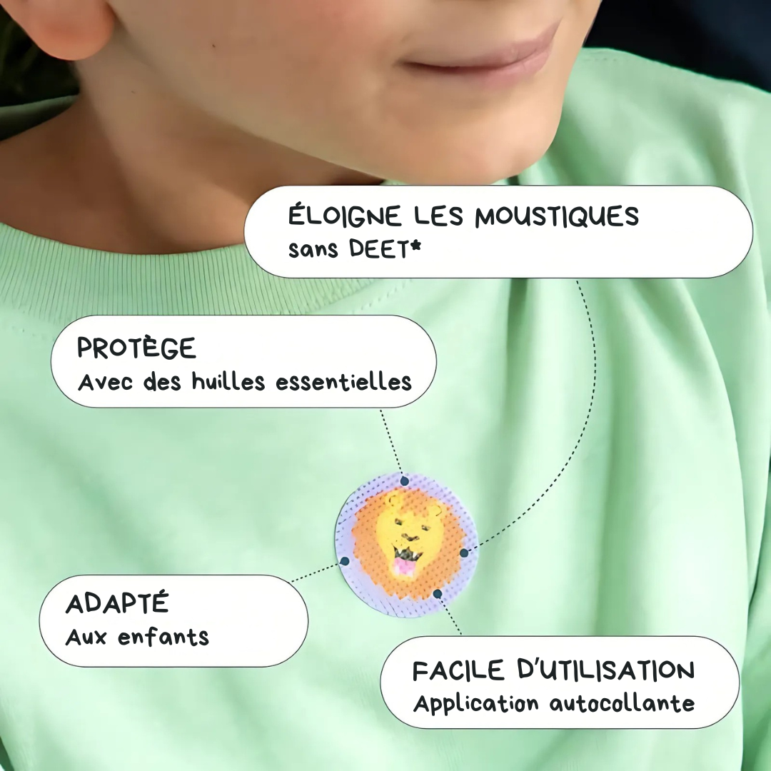 Stickers Anti-Moustiques P'tits Explorateurs