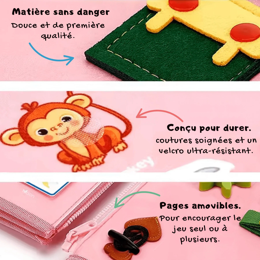 Livre d'Activité Montessori P'tits Explorateurs