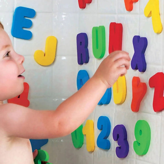 Lettre et Chiffres pour le Bain P'tits Explorateurs